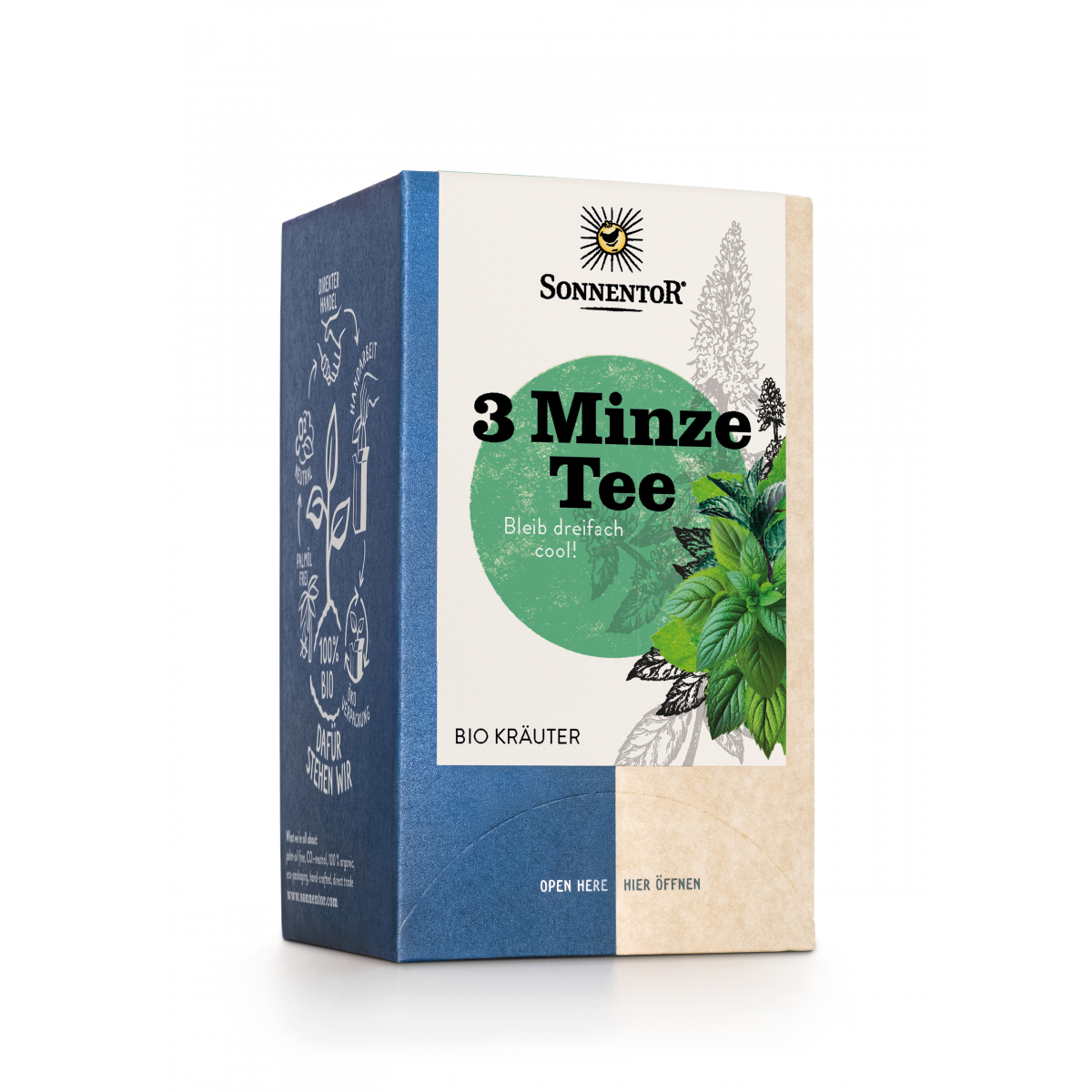 3-Minze-Tee Beutel