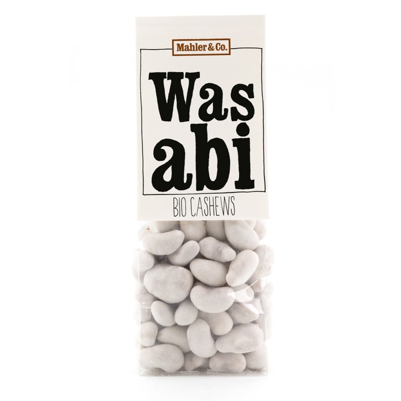 Mahler Eigenmarke - Bio Cashews Wasabi 140g AB 6. NOVEMBER LIEFERBAR