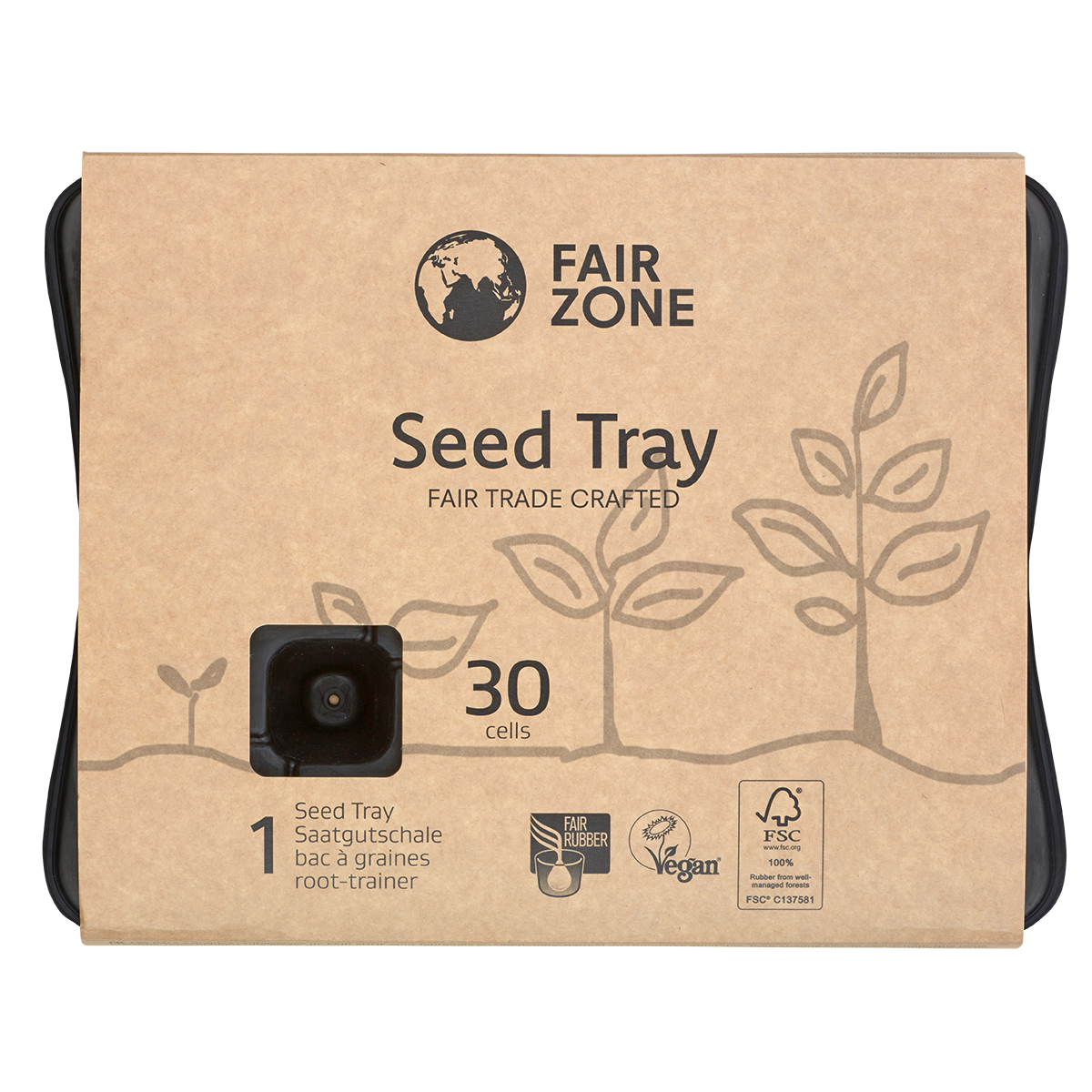 Seed Tray verpackt