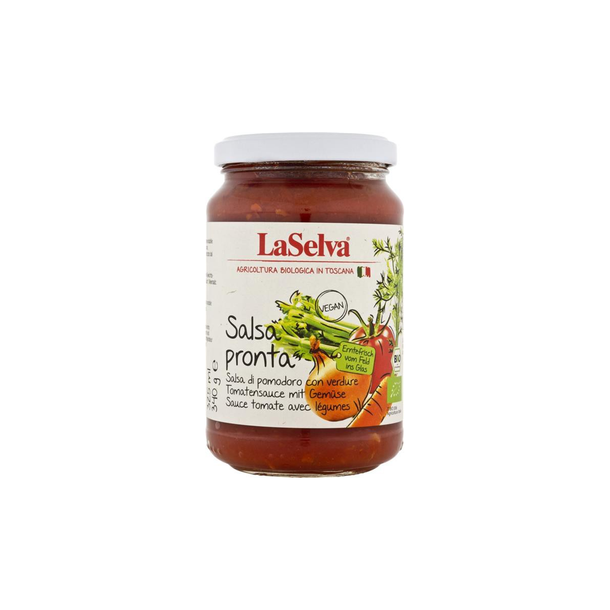 LaSelva - Salsa Pronta - Tomatensauce mit Gemüse