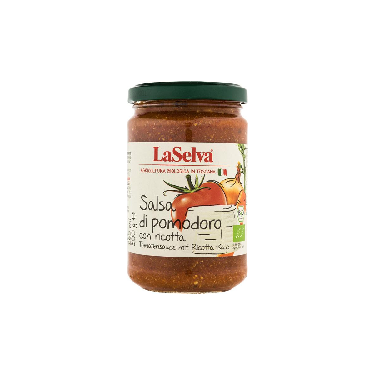 LaSelva - Tomatensauce mit Ricotta-Käse