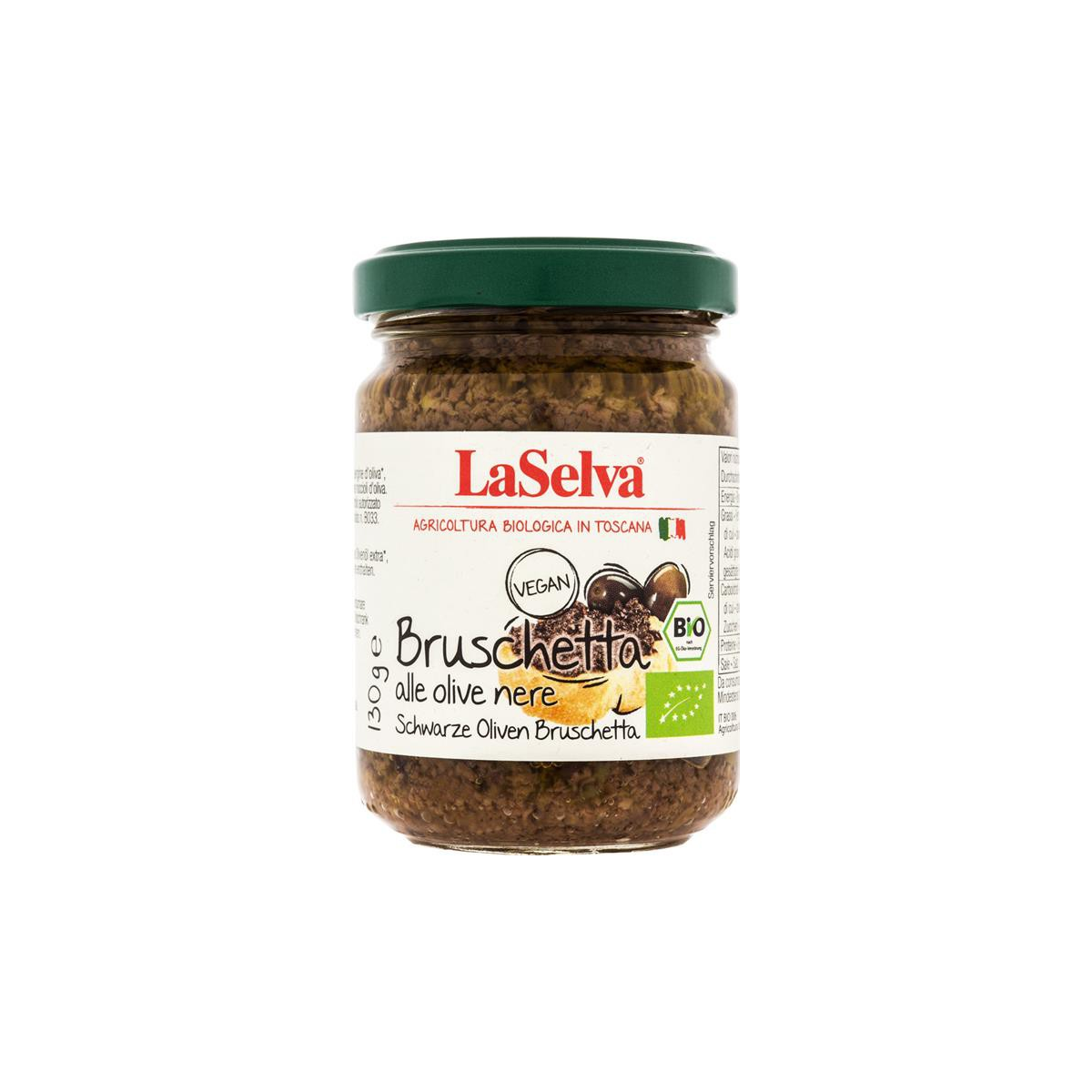 LaSelva - Bruschetta aus schwarzen Oliven