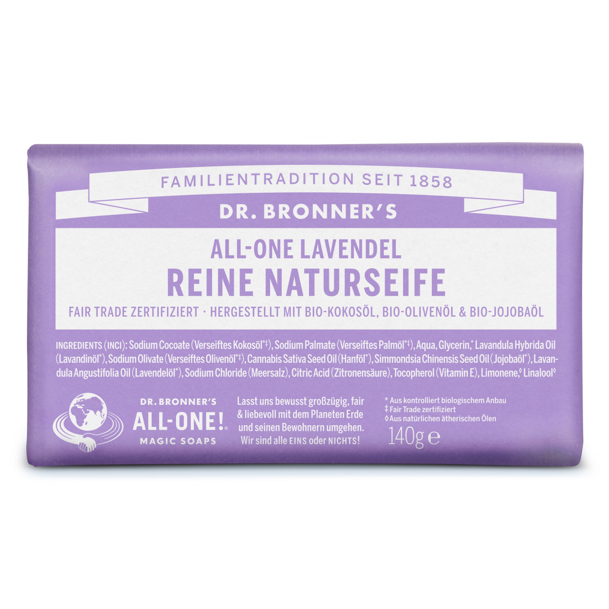Dr. Bronner Seife Lavendel