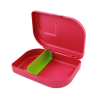 ajaa! Sandwichbox, Farbe  pink  Clipverschluss