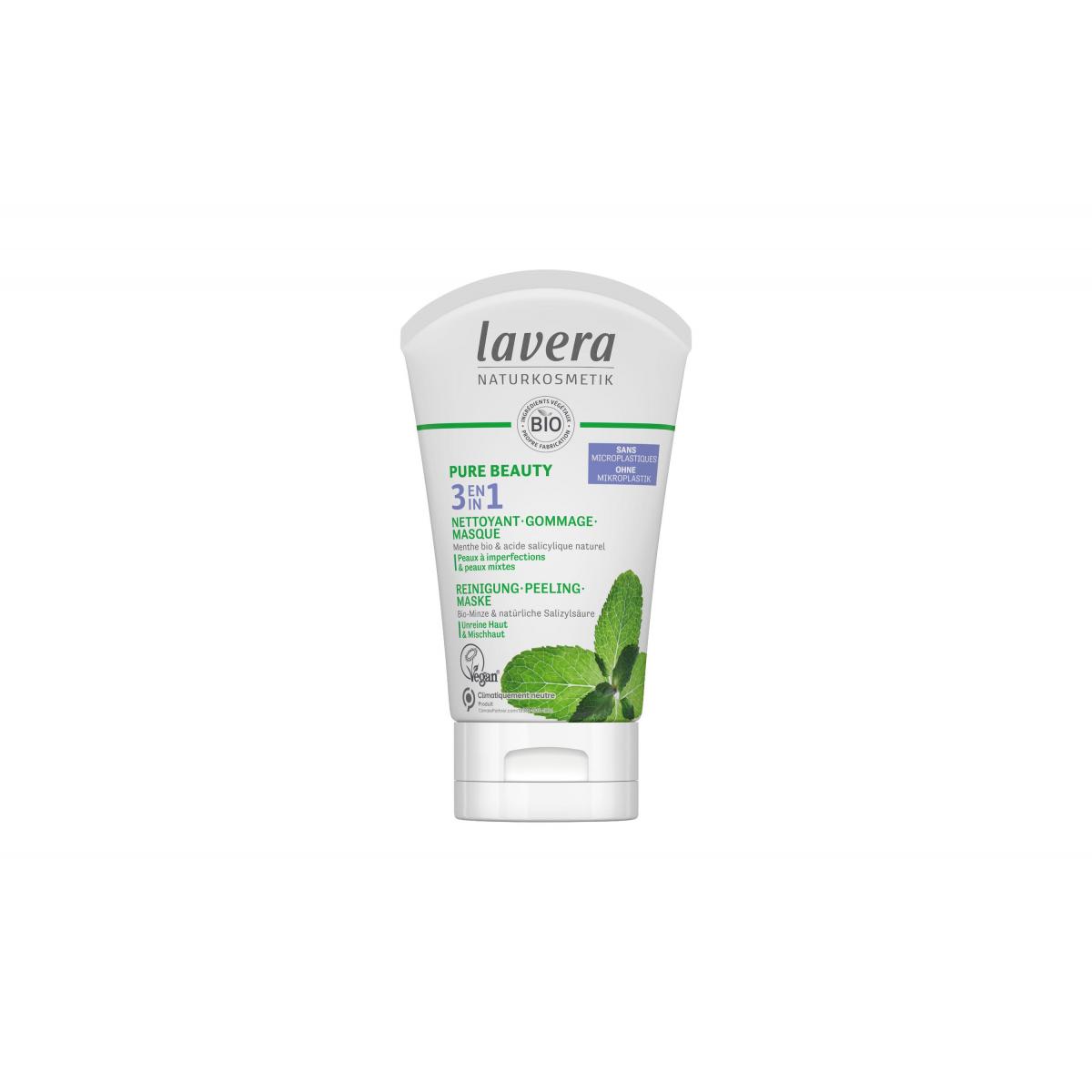 Lavera - 3in1 Reinigung-Peeling pure beauty