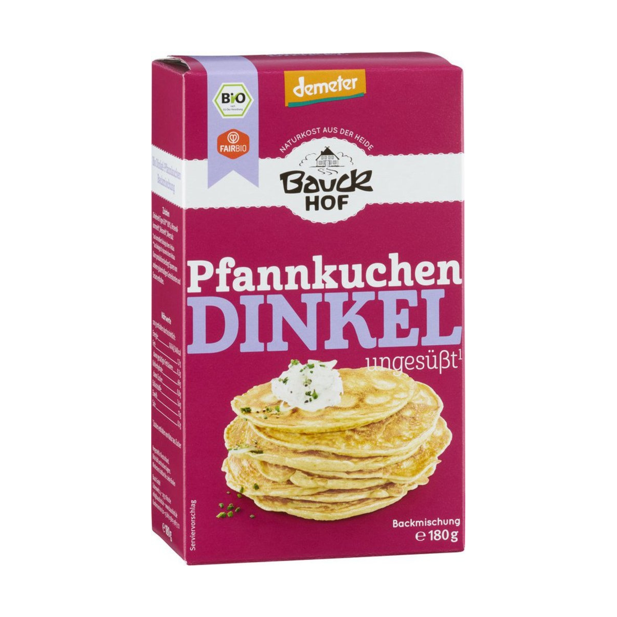 Bio Dinkel-Pfannkuchen Bauck