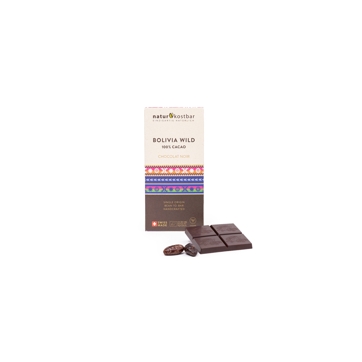 Bolivia Wild Schokolade 100% Kakao bean to bar