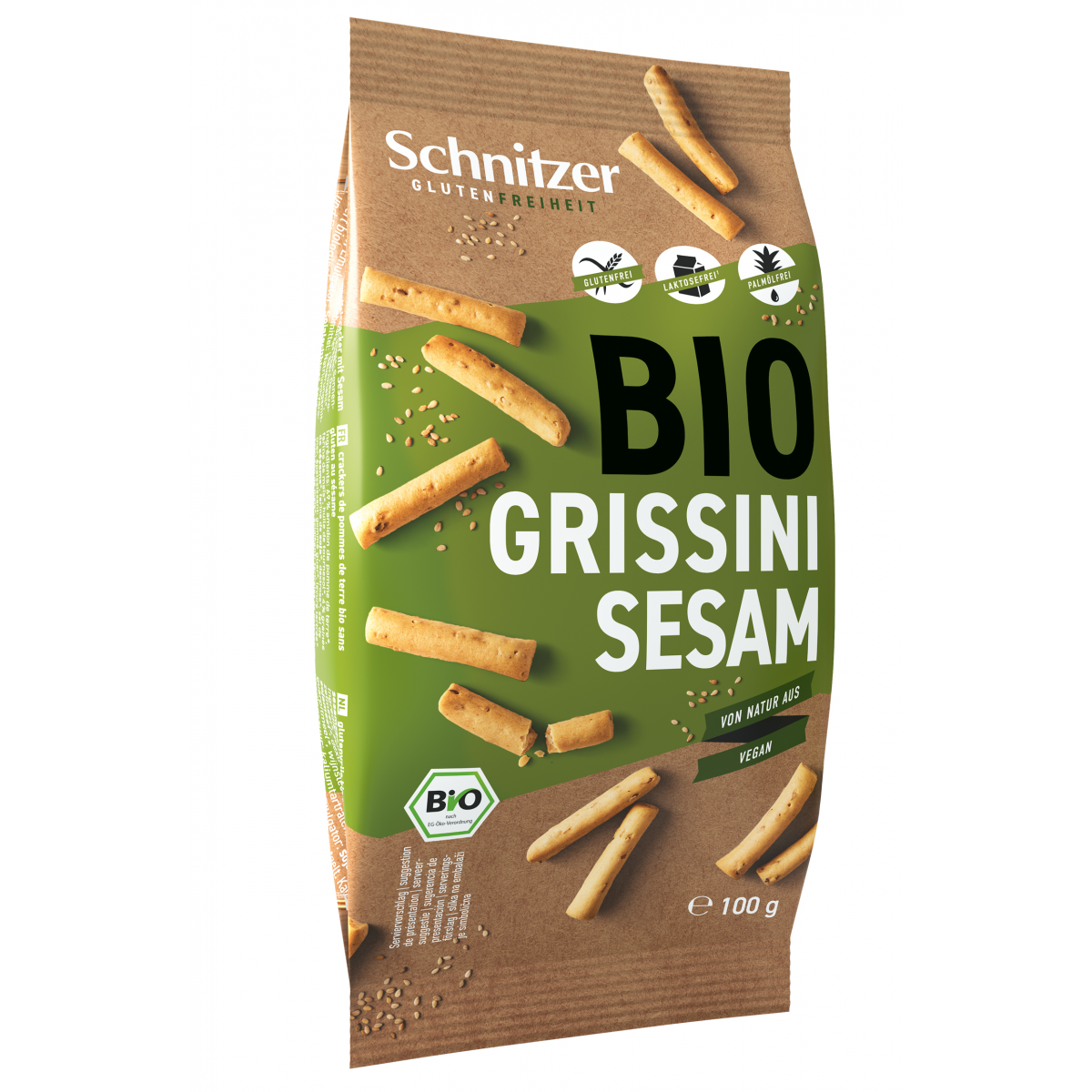 Schnitzer - Grissini mit Sesam glutenfrei