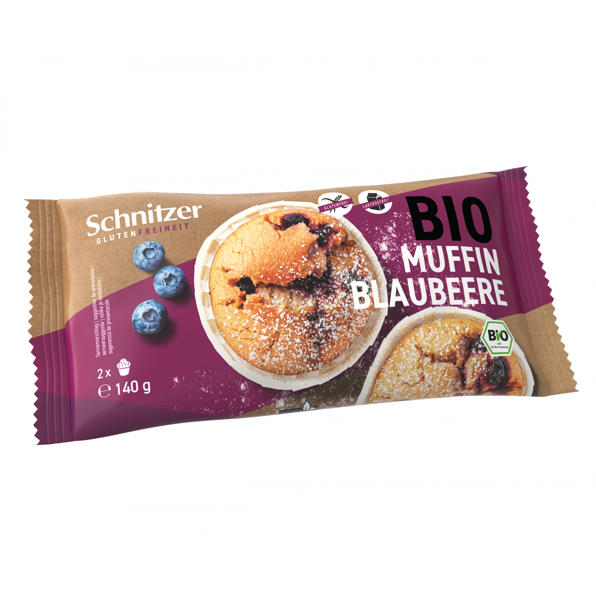 Bio Muffin Blueberry glutenfrei