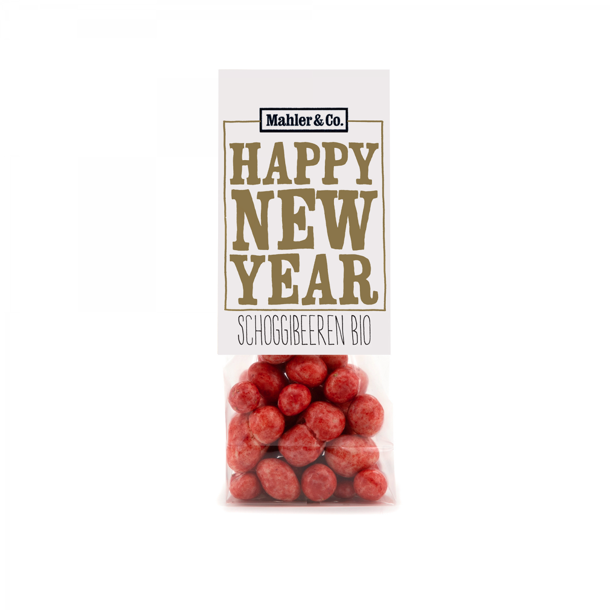 Happy New Year Bio-Schoggibeeren MINI