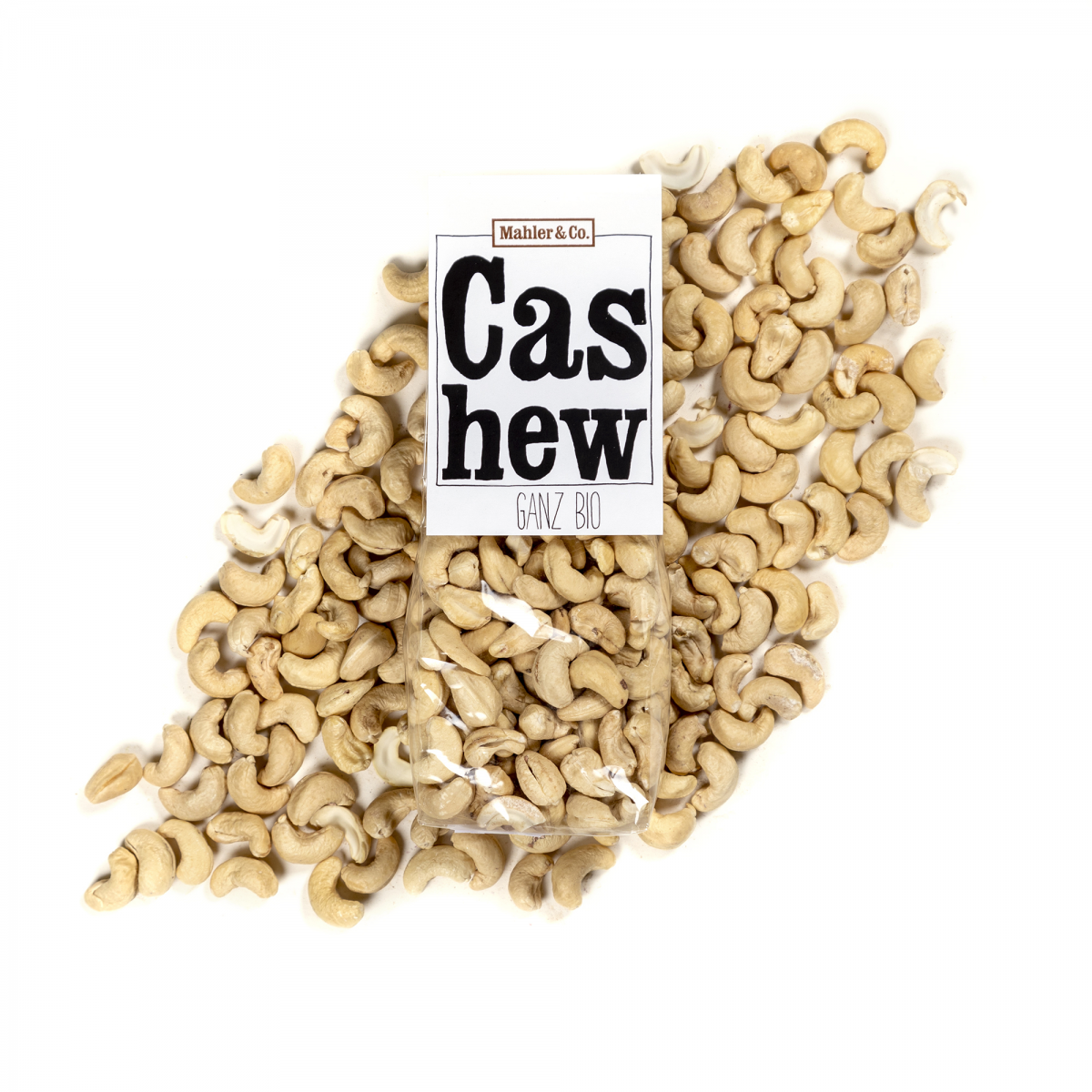 Bio Cashews ganz 22.68 kg