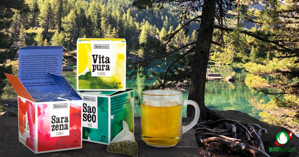 NEU: Schweizer Bio Bergkräuter Tee. Mehr Geschmack geht nicht!